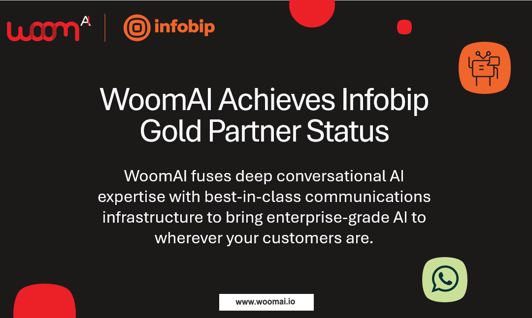 WoomAI fuses with Infobip as a Gold Partner